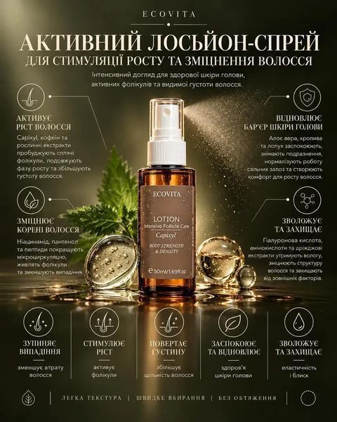 Професійний трихологічний дует №1 &laquo;ДЕНЬ & НІЧ&raquo; ECOVITA Day & Night Trichological System (Procapil&trade; + Capixyl&trade;) EV-SEA-311111 фото