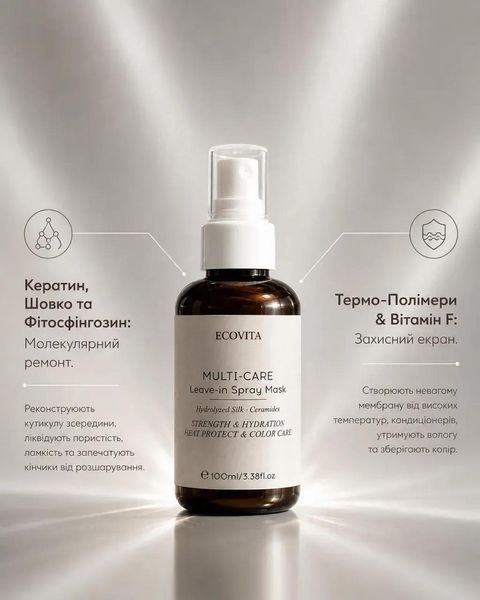 Комплекс №1 для збереження довжини, захисту від ламкості та глибокої реконструкції волосся ECOVITA LAB LENGTH DEFENSE SYSTEM  EV-SEA-311111 фото