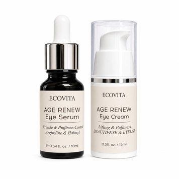 Антивіковий набір №10 для шкіри навколо очей ECOVITA Lab &middot; AGE RENEW Eye Duo EV-NF-02-10 фото
