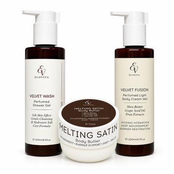 Набір №32 Шовкової ніжності шкіри тіла ECOVITA Silk Glow & Nourish Body Set EV-003-003 фото