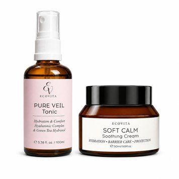 Набір №2 для експрес-відновлення бар'єра та перезавантаження шкіри ECOVITA Skin Reset Duo  EV-NF-02-02 фото