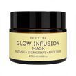 Ензимна маска-пілінг для сяйва шкіри обличчя Ecovita GLOW INFUSION Ferment Enzyme