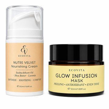 Набір &laquo;Оновлення та інтенсивне живлення шкіри&raquo; ECOVITA Skin Renewal & Deep Nutrition Set EV-NF-03-132 фото