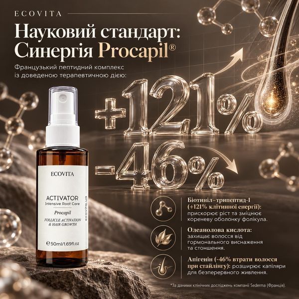 Комплекс активаторів для коренів волосся з Procapil Hair Growth Activator Ecovita EV-SP-AK501113122 фото