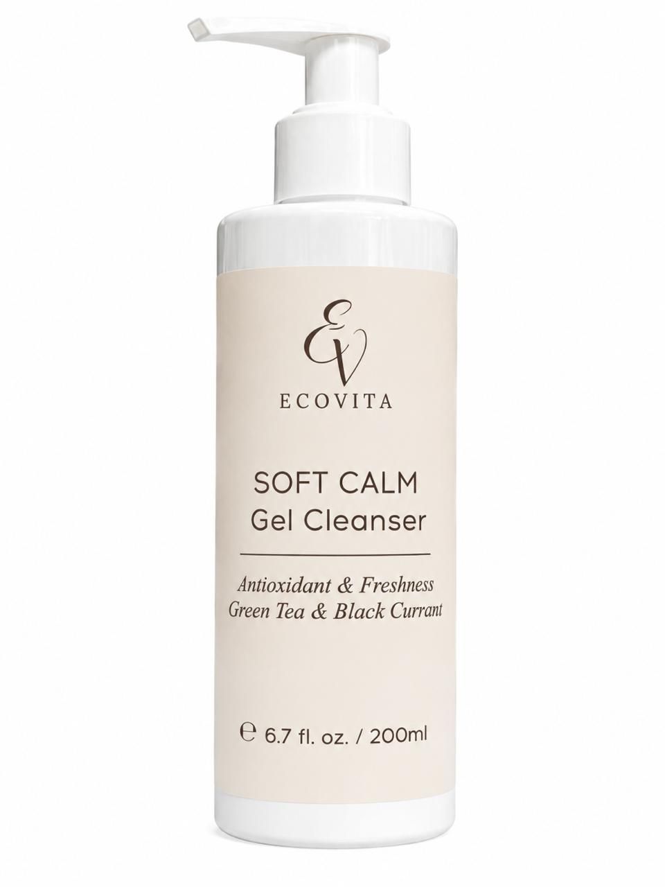 Гель для очищення обличчя SOFT CALM | ECOVITA
